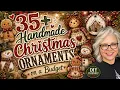 35 Handmade Christmas Ornaments on a Budget