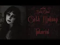 goth makeup tutorial first vid