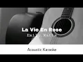 Download Lagu Emily Watts - La Vie En Rose (Acoustic Karaoke)