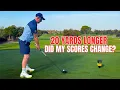 I Gained 20 Yards Overnight - Did It Change My Scores?