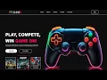 Create Gaming Website Using HTML CSS Fast Code