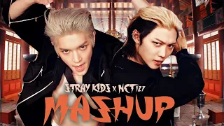 thunderous x kick it stray kids x nct 127 mashup