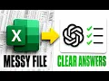 The 8-Line ChatGPT Prompt That Analyses Any Excel Sheet No Formulas