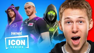 MrSavage Reacts to Mongraal's Icon Skin!