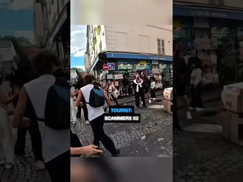 Tourist Shuts Down Scammers! π³ #shorts