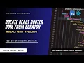 Part 1 Basic Project Setup Create React Router DOM from Scratch Code Something Extraordinary