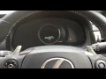 Change mph to kph Lexus is300h F Sport