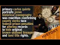 Historical Iconography County Charters Document Preservation