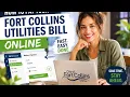 How to pay your Fort Collins Utilities bill online