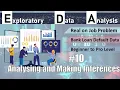 EDA on Real Life on Job Banking Data Using Python Analysing and Making Inferences