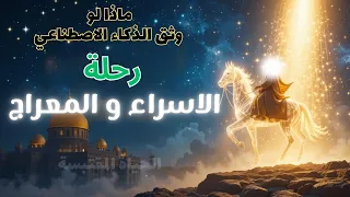 رحلة الإسراء والمعراج بتقنية الذكاء الاصطناعي لأول مره تجربة من القرآن الكريم و السنة النبوية 