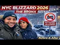NYC Blizzard 2026 The Bronx Buried in Historic Winter Storm Before After