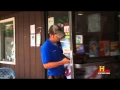 Ax men Shelby Stanga hunting an assistant