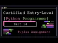 Certified Entry Level Python Programmer - Part 54