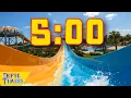 5 Minute Music Timer of Pure Summer Water Slide Madness