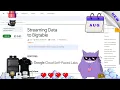 Streaming Data to Bigtable
