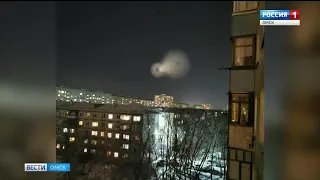Накануне над Омском пролетела межконтинентальная баллистическая ракета «Тополь»