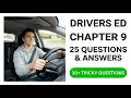 Drivers Ed Chapter 9 25 Test Questions Answers