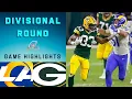Rams vs Packers Divisional Round Highlights NFL 2020 Playoffs