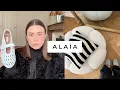 ALAIA Vienne Leather Ballet Flats Sizing Try On