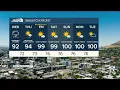 Storms continue - Tuesday night forecast
