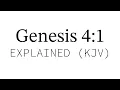 KJV Bible Explained Genesis 4 1