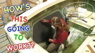 STARTING THE COOSA TRANSOM ON THE BERTRAM 25
