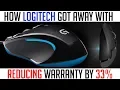 How Logitech REDUCED warranty by 33 and got away with it Mouse and Graphics Card Longevity