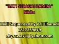 Download Lagu HATI SEBAGAI HAMBA KARAOKE NIKITA Midi Seq by Ari Siharudi