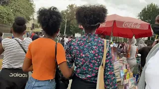 አዲሳባ ቤተ ክህነት ሰላማዊ ሰልፍ Haq Ena Saq ከስፍራው 