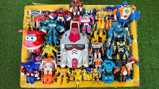 Huge Secret Toy Box Unboxing Robot Car - Ultimate Transformers RID, BUMBLEBEE, TOBOT & SUPER WINGS