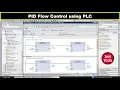 PID Flow Control Using PLC - Siemens Tia Portal Factory IO Simulation