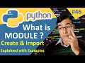 What are Modules in Python Python Modules explained with examples Python tutorial lesson - 46