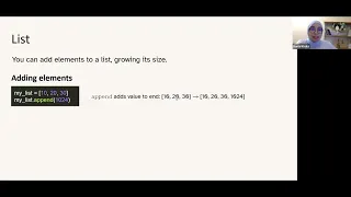 Containers in python