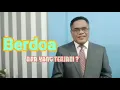 BERDOA. Apa yang terjadi.