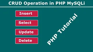 CRUD Operation in PHP MySQLi Select Insert Delete in PHP MySQLi E-CODEC