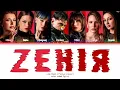 manifest zehir (motive remix) lyrics (Color coded lyrics)