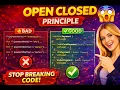 Open Closed Principle Explained Stop Breaking Your Code OCP Made Easy