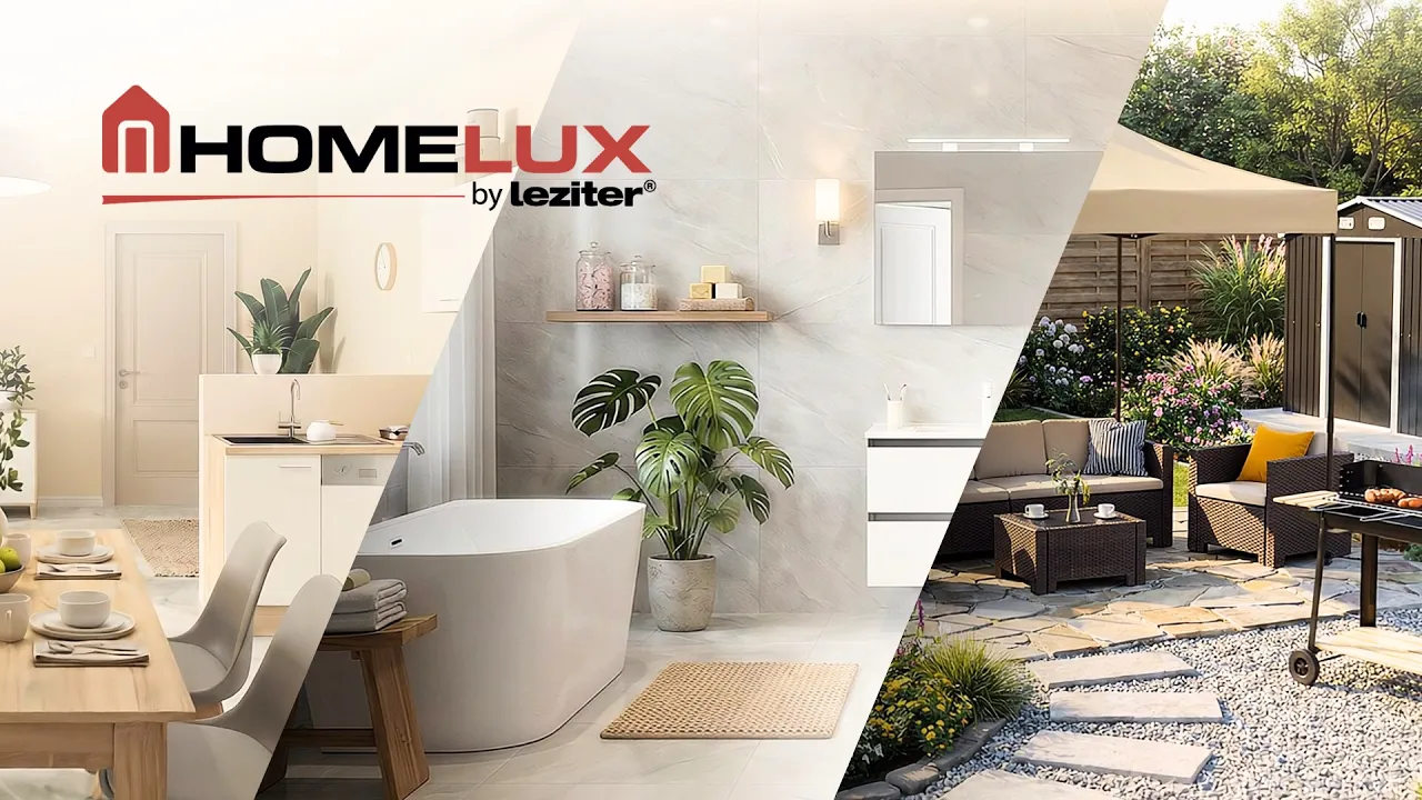 Homelux Lakberendezés — HOMELUX by Leziter — Home and Garden Furnishings (YouTube video ad)