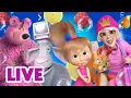 Download Lagu 🔴 LIVE STREAM 🎬 Masha and the Bear 👩‍🎤 Watch All New Episodes NOW! 🐑 🥰
