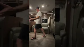 Adventure #18 of 57 – First day down!!  Settling in for the night adventure camping in an RV!