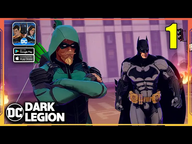 DC Dark Legion Gameplay Walkthrough Part 1 (Android, iOS)