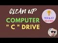 How to Clean up Your Computer - How To Clean All Caches Temp Junk Files In Windows 10 with 1 click