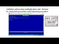 addition subtraction multpulication and division using sub and Function procedure in Qbasic