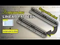 SOLIDWORKS Tutorial Linear Pattern with Instances to Skip on a Support Bracket Design