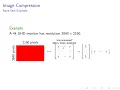 Singular Value Decomposition Part Image Compression