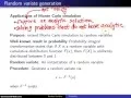 Random variate generation
