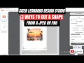 Siser Leonardo Design Studio 3 Ways to Cut a Shape from a JPEG or PNG Image