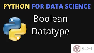 Python Datatypes Boolean AND OR NOT XOR Python for Data Science