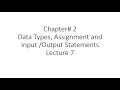 10th Class Chapter 2 Lecture 7 Basic Commands Part 2